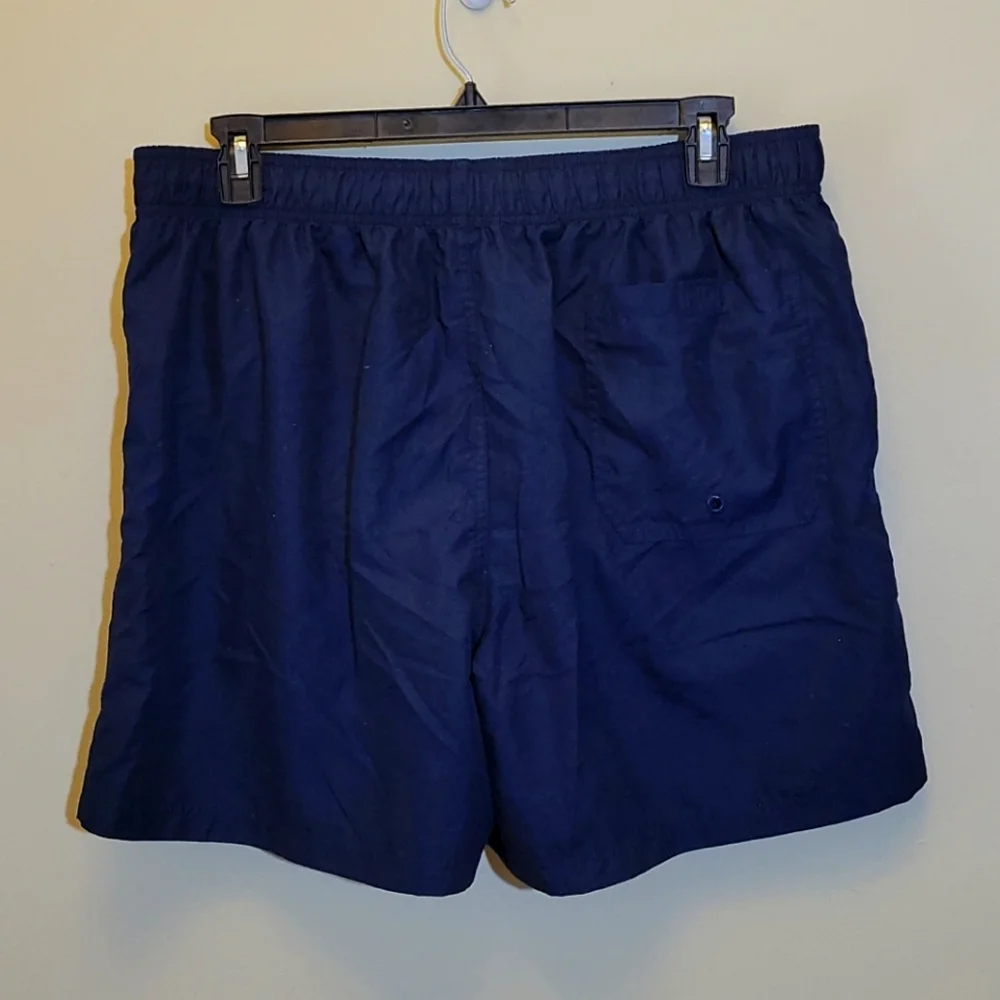 Dark Blue Swim Trunks